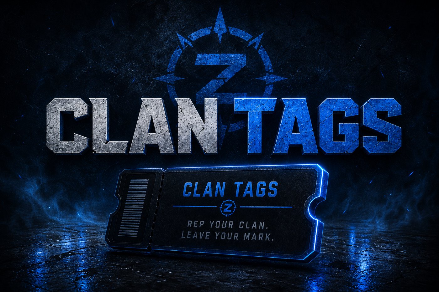 Operator Z Clan Tags — rep your clan, leave your mark